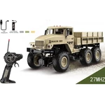 Kép 1/2 - RC Távirányítós 27MHz katonai teherautó 1/18-as méretarányban
