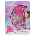 Kép 5/5 - Sparkle & Glitter nyíl alakú kétszintes sminkpaletta kiegészítőkkel