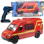 Kép 1/4 - RC Rescue távirányítós tűzoltóautó 2,4GHz 1/12