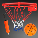 Kép 3/4 - Fém kosárlabda palánk szett labdával és kiegészítőkkel