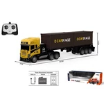 Kép 6/6 - RC Távirányítós konténerszállító kamion 27MHz 1/16-os méretarány 45 cm