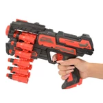 Kép 8/10 - War Strike fekete-piros szivacslövő fegyver tölténnyel