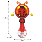 Kép 3/4 - Music World: Katicás golyós dob 17 cm