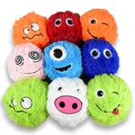 Kép 1/6 - Fuzzy Monsters szőrös plüss labda többféle változatban 23 cm