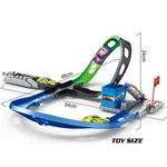 Kép 2/2 - Track Racing versenypálya hurokkanyarral kisautóval
