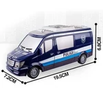 Kép 4/4 - RC Távirányítós rendőrbusz fénnyel 27MHz 1/32