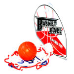 Kép 1/3 - Asztali tapadókorongos kosárlabda palánk szett labdával