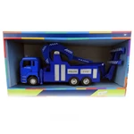 Kép 1/2 - Lendkerekes Rendőr autóvontató teherautó 30 cm