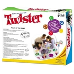 Kép 2/2 - Twister ügyességi játék dobókockával