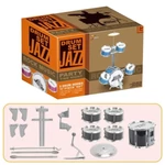 Kép 2/2 - Jazz Drum 6 részes játék dobfelszerelés állványon