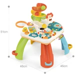Kép 3/4 - Happy World: Vidám állatpajtik készségfejlesztő asztal 51 cm