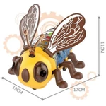 Kép 2/3 - Bee a boldog méhecske fénnyel és mozgó funkcióval 17 cm