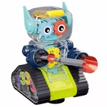 Kép 1/3 - GearWheel világító harci robot kilövővel kétféle változatban