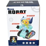 Kép 2/3 - GearWheel világító harci robot kilövővel kétféle változatban