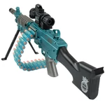 Kép 3/15 - SuperShoot: Elektronikus M249-es szivacslövő gépfegyver töltényekkel és akkuval 81 cm