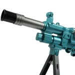 Kép 7/15 - SuperShoot: Elektronikus M249-es szivacslövő gépfegyver töltényekkel és akkuval 81 cm