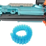 Kép 14/15 - SuperShoot: Elektronikus M249-es szivacslövő gépfegyver töltényekkel és akkuval 81 cm