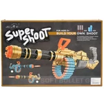 Kép 11/11 - SuperShoot Elektronikus óriás szivacslövő gépfegyver töltényekkel és akkuval 70 cm