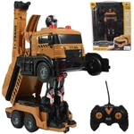Kép 1/7 - Titan átalakuló távirányítós darusautó 26 cm
