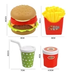 Kép 2/2 - Gourmet hamburgeres étel szett