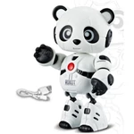 Kép 2/3 - 11-es, a robot panda pajtás fénnyel és hanggal, fém vázzal