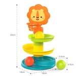 Kép 3/4 - Happy World: Vidám oroszlános golyópálya 30 cm