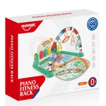 Kép 5/5 - Happy World: Piano Fitness bébi játszószőnyeg csörgőkkel, rágókával és lábzongorával