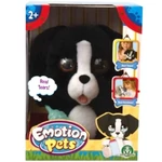 Kép 1/2 - Cry Pets: Pityergő fekete kiskutya plüss játék