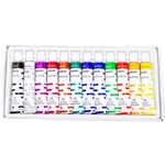 Kép 2/2 - Nebulo: Színes tempera készlet 12ml 12 db