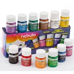 Kép 2/2 - Nebulo: Színes tempera készlet 25ml-es tégelyben 12 db-os szett