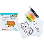 Kép 1/2 - Sticker Art: Állatok színezhető matrica szett – Comansi
