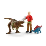 Kép 2/2 - Schleich: Tyrannosaurus Rex támadás szett (41465)
