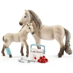 Kép 2/2 - Schleich: Horse Club – Hannah elsősegély játékszett ló figurákkal (42430)