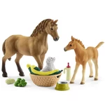 Kép 4/4 - Schleich Horse Club: Sarah kis állatai ápoló szettel