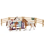 Kép 2/2 - Schleich: Horse Club – Lisa lovas gyakorló játékszett (42433)