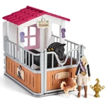 Kép 3/4 - Schleich: Horse Club – Istálló Torival és lovával játékszett (42437)
