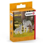 Kép 1/2 - Schleich: Wild Life – Farkas anya kölykökkel figura szett (42472)