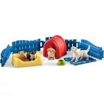 Kép 2/2 - Schleich Farm World – Kölyökketrec kisállatokkal játékszett (42480)
