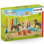 Kép 1/4 - Schleich: Farm World – Póni ügyességi edzés szett (42481)