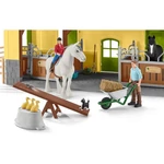 Kép 4/5 - Schleich Farm World – Lóistálló játékszett (42485)