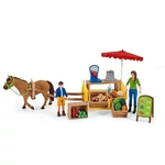 Kép 3/4 - Schleich: Farm World – Mobil piaci stand szett (42528)