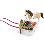 Kép 3/3 - Schleich: Horse Club – Sarah kempingezik játékszett (42533)