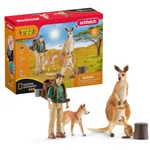 Kép 1/3 - Schleich: Wild Life – Kenguru kaland figura szett (42550)