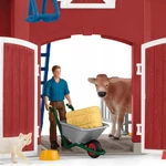 Kép 3/4 - Schleich: Farm World – Farm istállóval és állatokkal (42606)