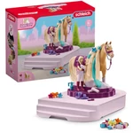 Kép 1/3 - Schleich: Horse Club – Lóápoló és szépítő állomás játékszett (42617)