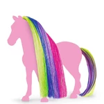 Kép 2/2 - Schleich Horse Club: Sofia's Beauties – Szivárvány színű sörény és farok kiegészítő szett (42654)