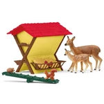 Kép 3/5 - Schleich: Farm World – Erdei állatok etetője játékszett (42658)