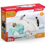 Kép 1/2 - Schleich: Wild Life – Pingvin családi móka figura szett (42661)