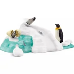 Kép 2/2 - Schleich: Wild Life – Pingvin családi móka figura szett (42661)