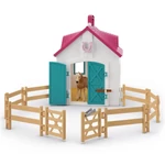 Kép 4/4 - Schleich: Horse Club – Szétnyitható istálló lovakkal játékszett (42703)